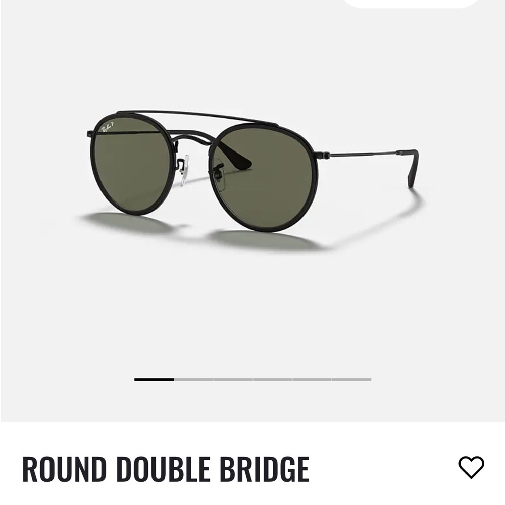Rayban ROUND DOUBLE BRIDGE shades